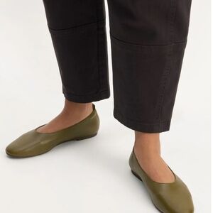 Everlane Day Glove Birch Leather  Flats 7.5 NEW